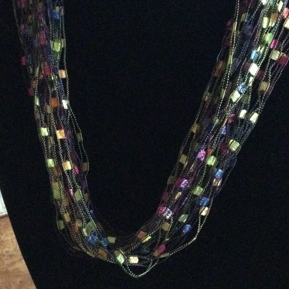 Designer Textile Necklace